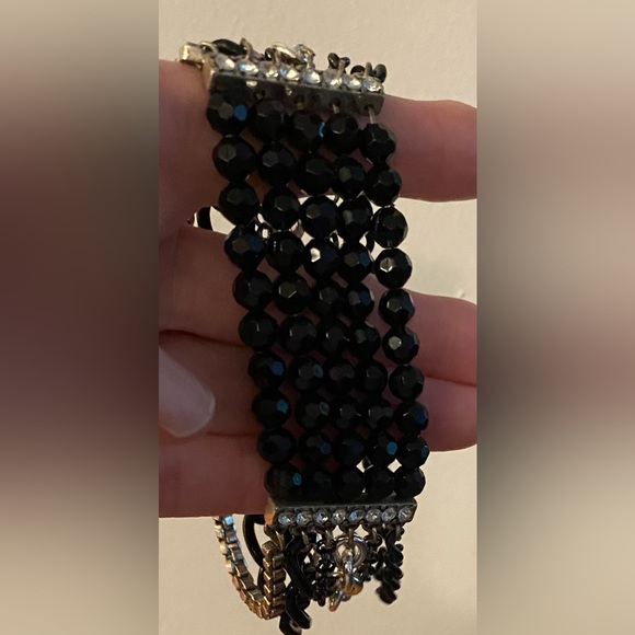 Vintage chain & bead bracelet - Picture 6 of 11